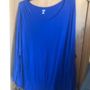 Soft flowing night out long sleeve shirt